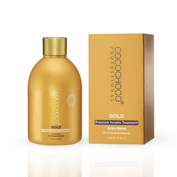 COCOCHOCO Gold profesional, 250ml - ilgstoši spīdīgs efekts