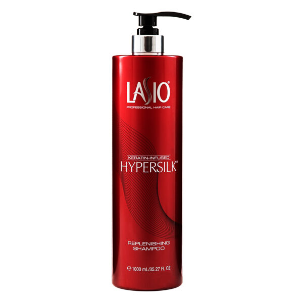 Lasio hypersilk replenishing šampūns bez sulfātiem ar keratīnu 1000ml